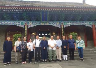 香港蓬瀛仙馆、马来西亚北海斗母宫参访团到西安八仙宫交流​