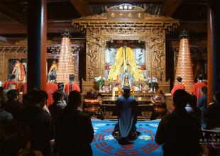 西安八仙宫举行乙巳岁庆贺斗姥元君圣诞祈福暨重阳节礼斗仪式