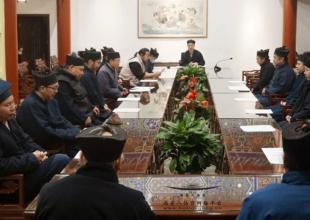 西安八仙宫开展“学法规、守戒律、重修为、树形象”学习活动